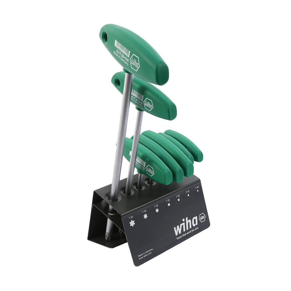 Wiha Torx Driver Set with T-Handle Long 364VB