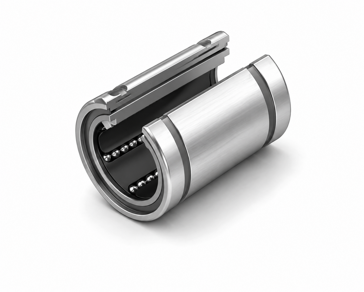 THK LME-OP Linear Bush European Metric Open Type (LME16-OP~LME80GA-OP)