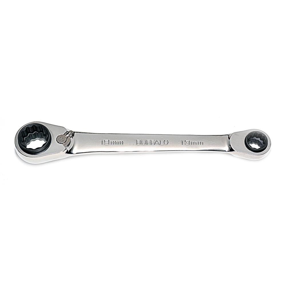 Seshin Buffalo Ratcheting Offset Wrench-Reversible 4-in-1