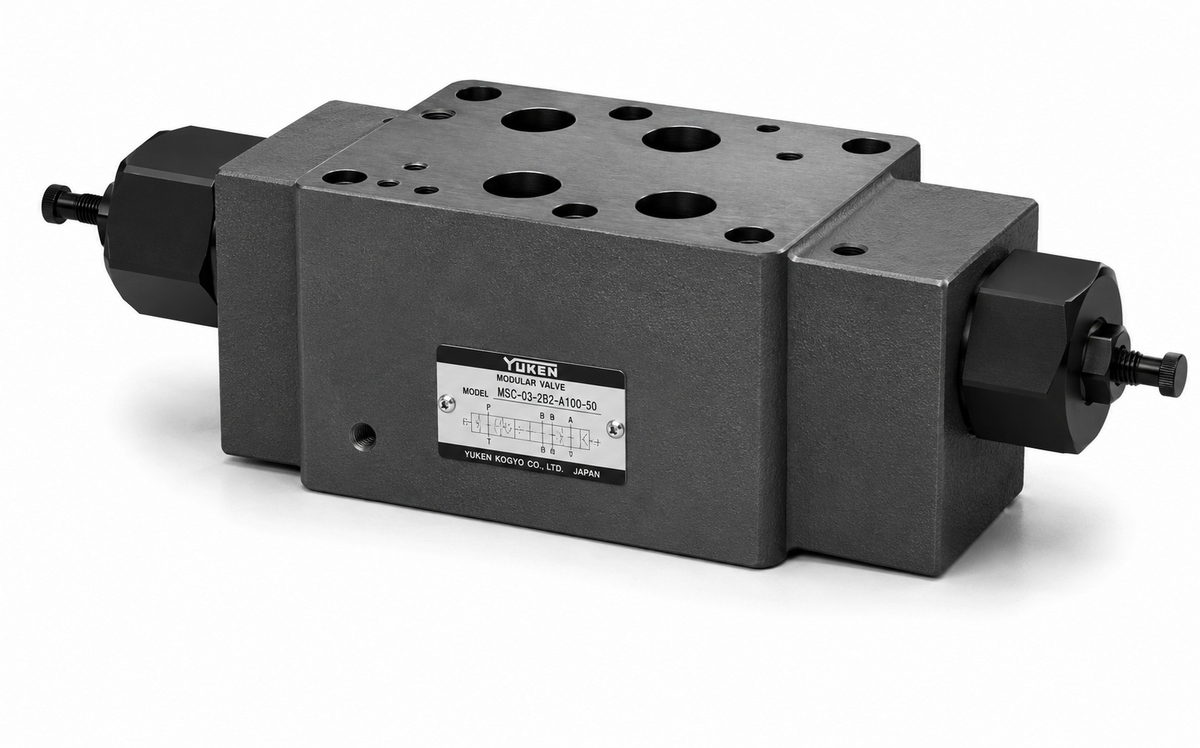 Yuken — 06 Series Throttle & Check Modular Valve (Sandwich Type)
