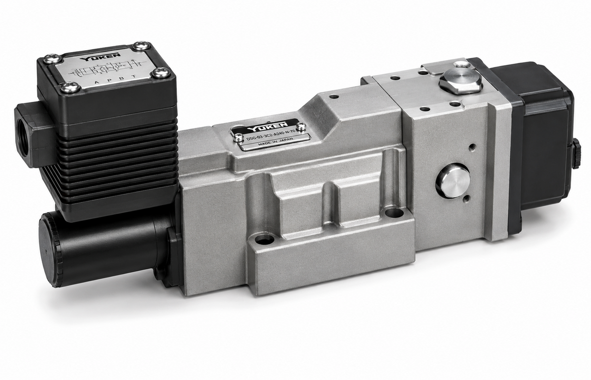 Yuken EHDFG-06 High-Response Proportional Directional & Flow Control Valve (15.7 MPa, rated 280 L/min, size 06)