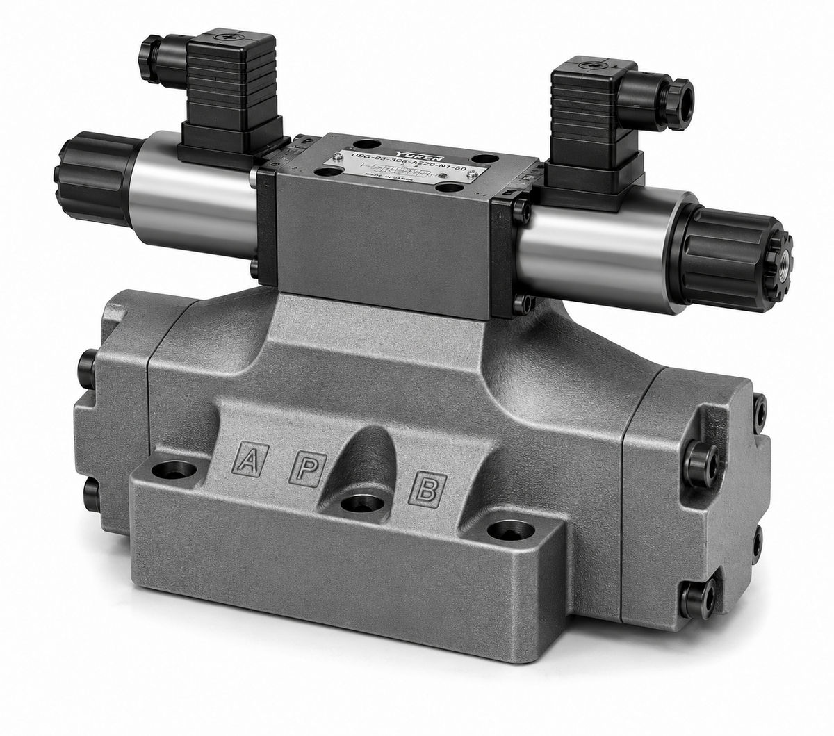 Yuken EDFHG-03 Proportional Directional & Flow Control Valve (E series, 25 MPa, rated 100 L/min, size 03)