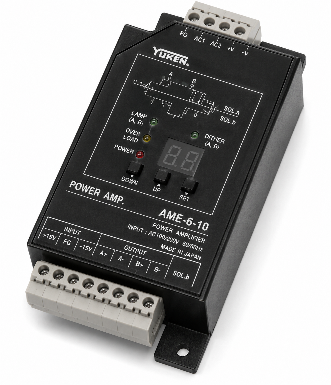 Yuken AMN-G/W Power Amplifiers for Shockless Directional & Flow Control Valve (EDFG-01)