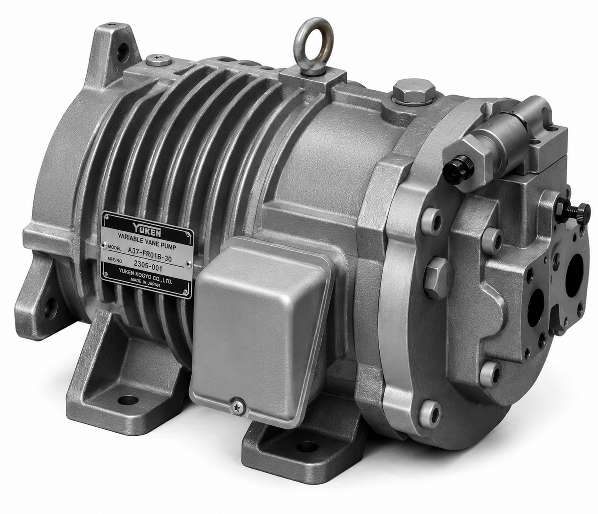 Yuken PAL Pump PM10 Motor-Pump (Pressure Compensator Type, 0.75/1.5 kW x 4P)