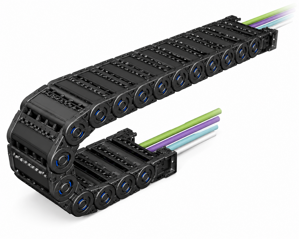 CP System Shift Chain ST150E Enclosed Type Cable Carrier (Pitch 150, Inside Width 200-400mm, BR R305-R605)