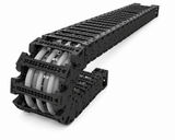 CP System nsb045CRG G-Clean Chain (Clean Room Type, UHMW-PE, Inner Width 75-200mm)