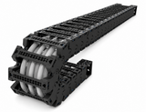 CP System nsb060CRGL G-Clean Chain (Clean Room Type, UHMW-PE, Inner Width 100-250mm)