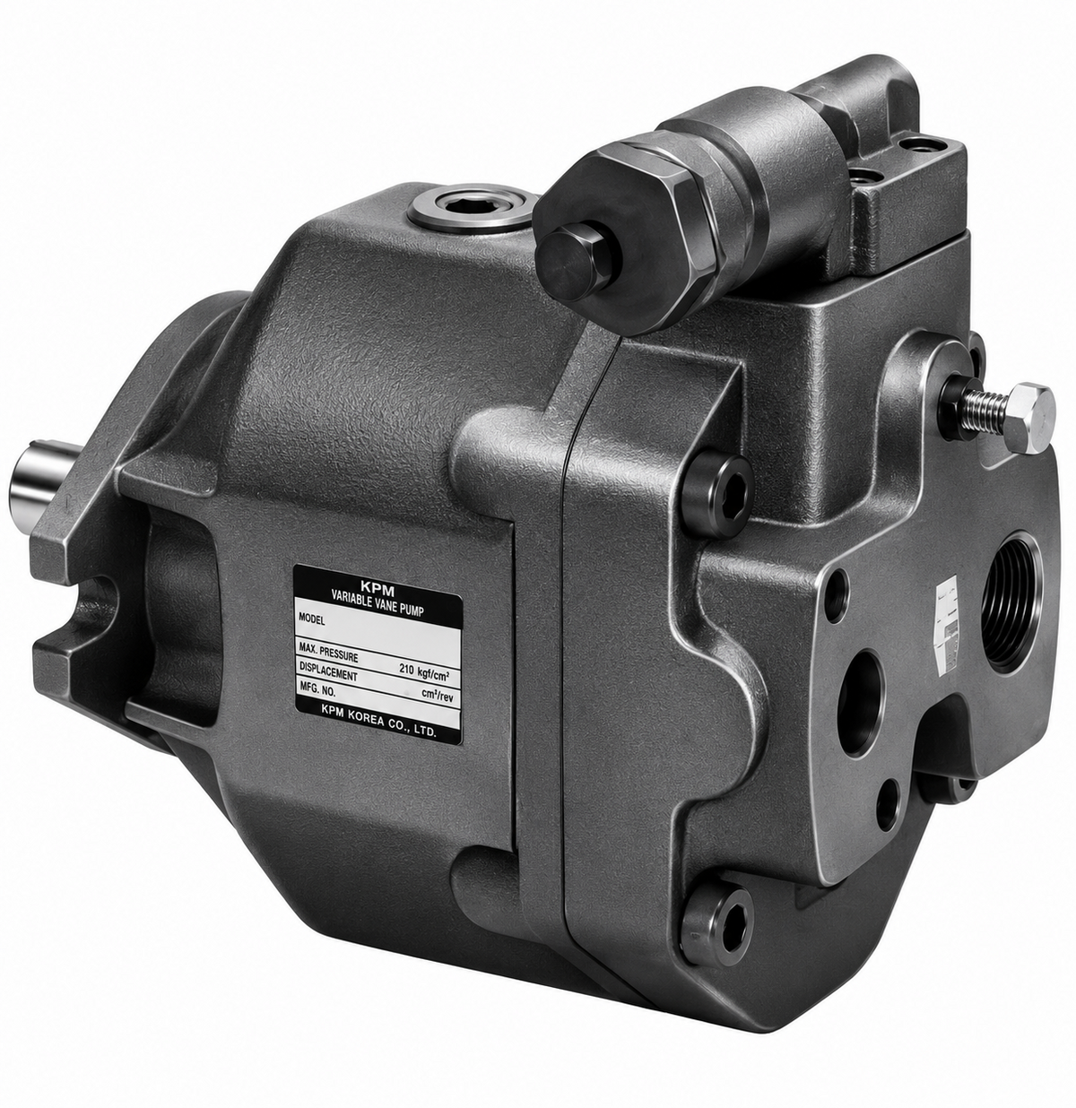 Yuken AR Series Variable Displacement Piston Pump (Pressure Compensator, 15.8 / 22.2 cm3/rev)