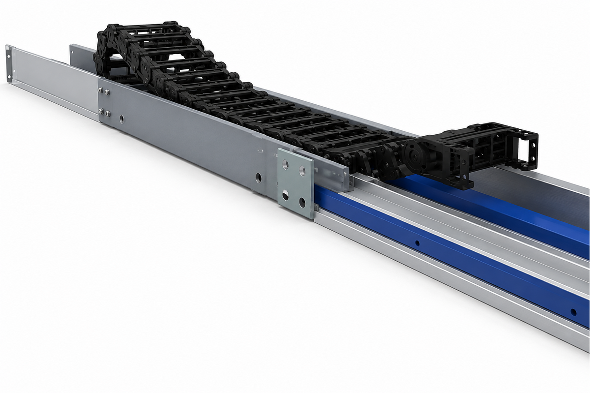 CP System Steel Guide Channel ST095ERS (Shift Chain S-Type, Skid ERS, C 100-200mm)