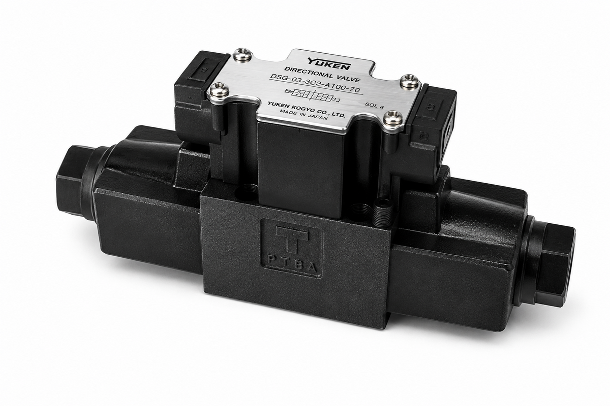 Yuken — L-DSG-01 Energy-Saving Solenoid Operated Directional Valve