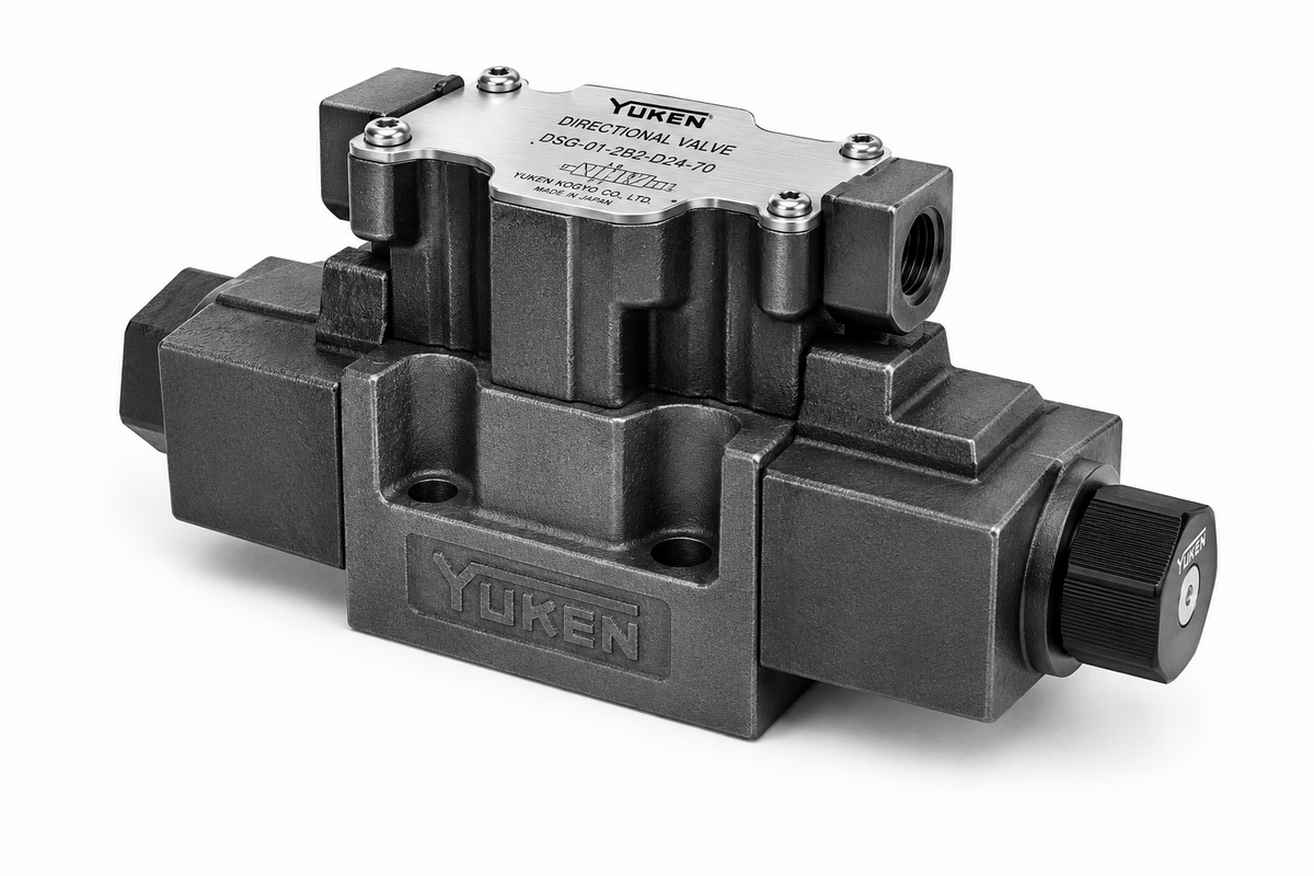 Yuken — L-DSG-03 Energy-Saving Solenoid Operated Directional Valve