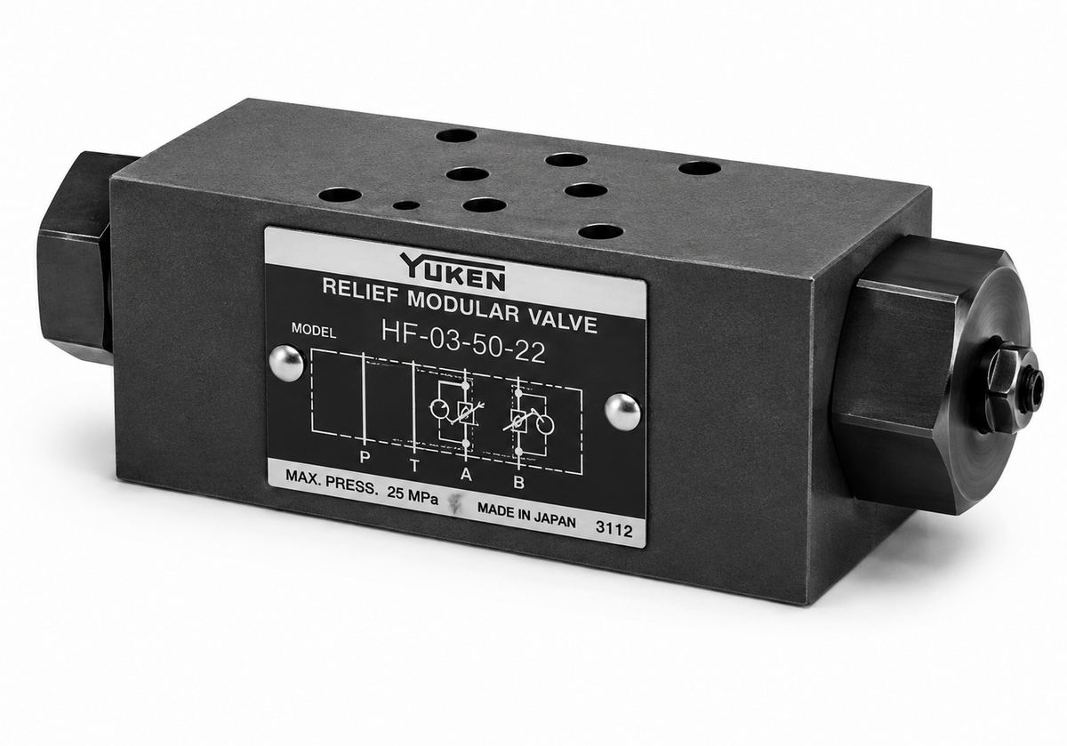 Yuken — 005 Series Throttle & Check Modular Valve (Sandwich Type)