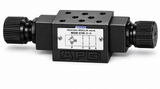 Yuken — 01 Series Temperature-Compensated Throttle & Check Modular Valve (Sandwich Type)