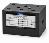 Yuken — 01 Series Modular End Plate (Blocking / Bypass)