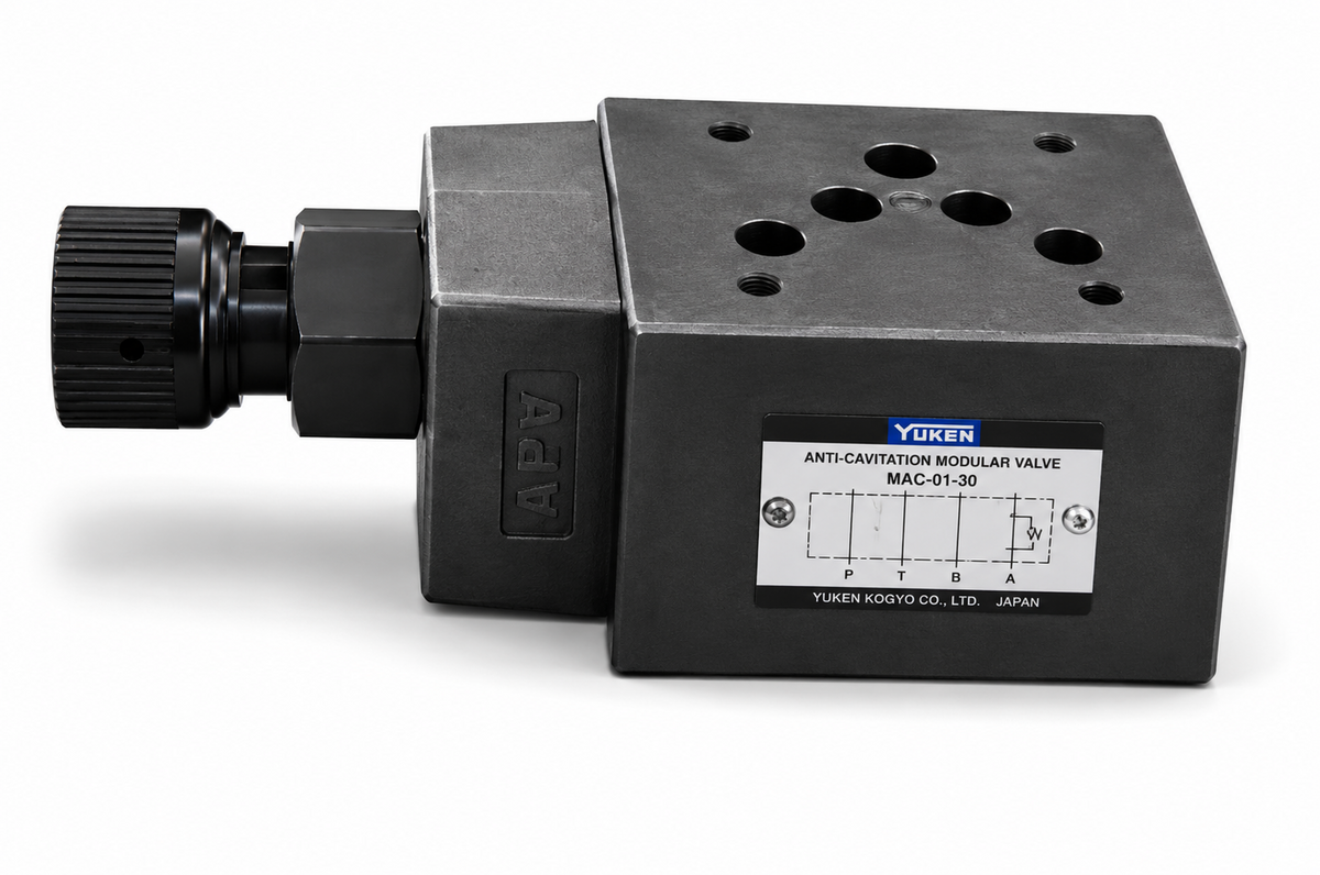 Yuken — 03 Series Throttle & Check Modular Valve (Sandwich Type)