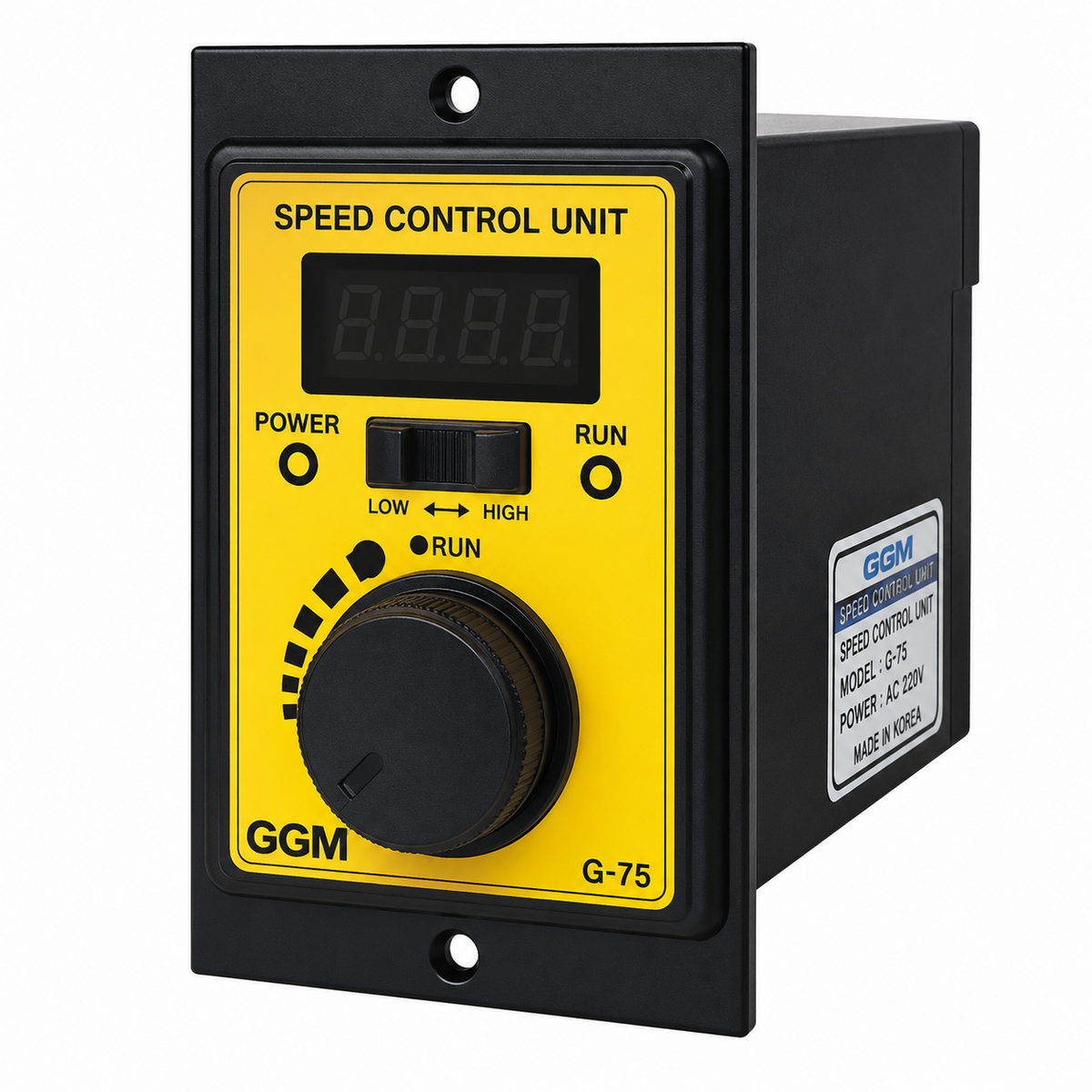 GGM GUD Digital Speed Control Unit for AC Geared Motors (6–180W, Single-phase)
