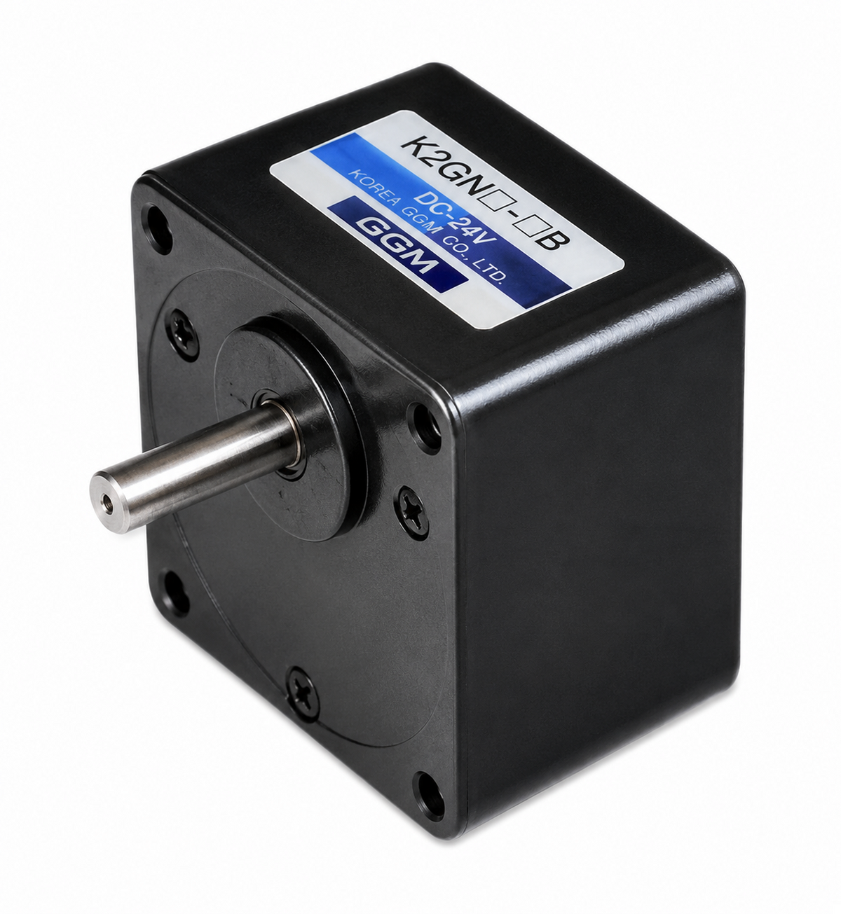GGM K9G Gearhead for □90 40W Geared Motors (□90mm, 1/3–1/200 + Decimal, Cap 10 N·m, ø12 Keyed Shaft)