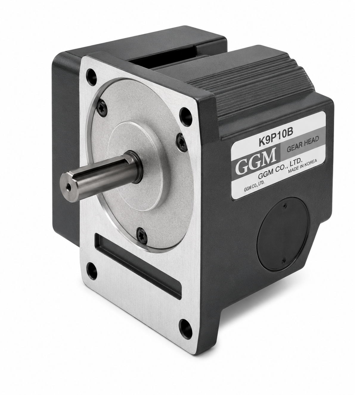 GGM K8G□BRS Right-Angle Solid-Shaft Gearhead (□80, for 25W motor, 8 N·m, 1/3~1/180)