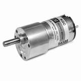 GGM KGC-3448-T1 Spur Geared DC Motor (ø34, DC 12V, 7500rpm base, 32 ratios 1/2-1/2430)