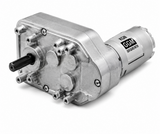 GGM KGV2-3657 Geared Motor, KD3657U2 (DC 24V, 9 ratios 1/60–1/660, F/R output)