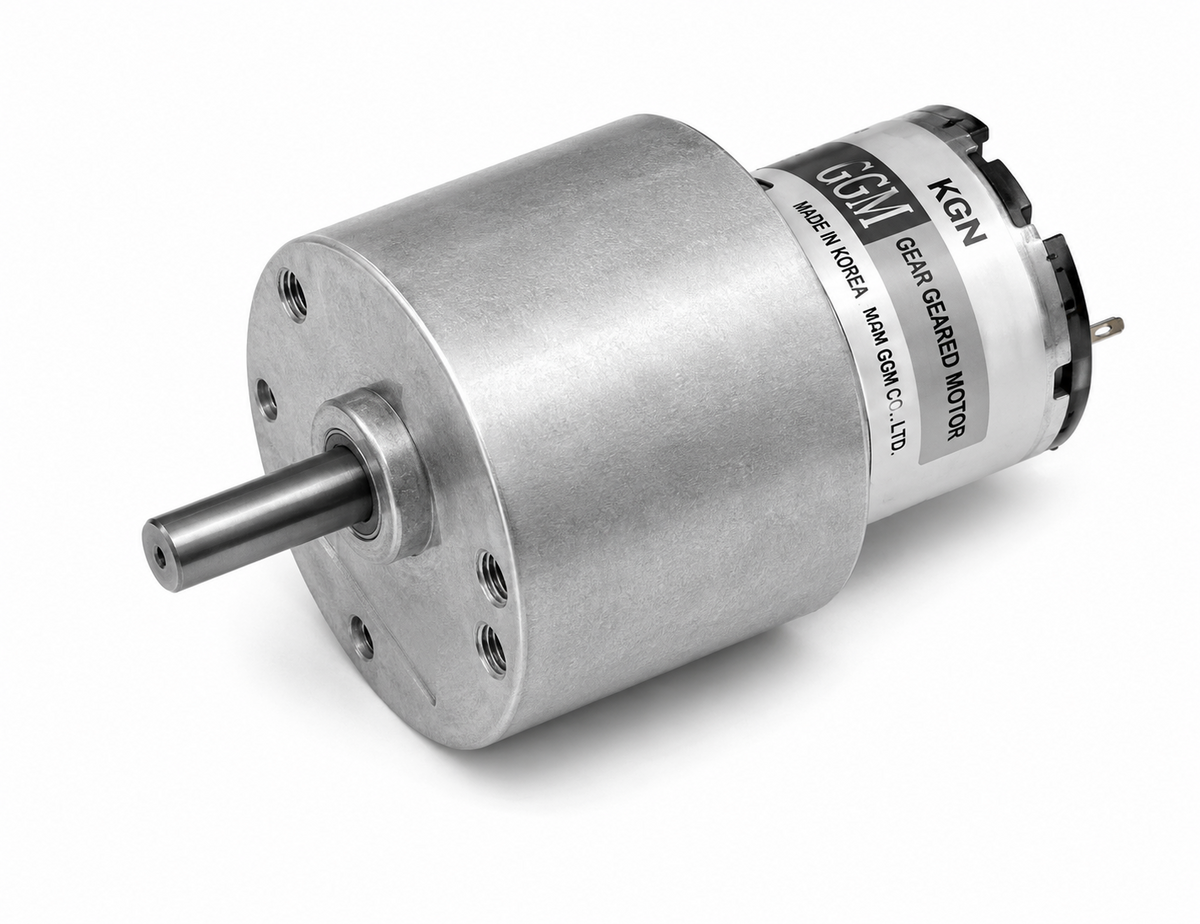 GGM KG5-3429 Geared Motor, KD3429P2 (DC 24V, 35 ratios 1/3–1/3240, ø50 inline)