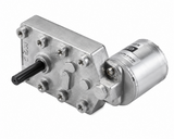 GGM KGE-3640-S1 F-Type BLDC Offset Geared Motor (DC 12V, 5300rpm base, 18 ratios 1/22-1/687)