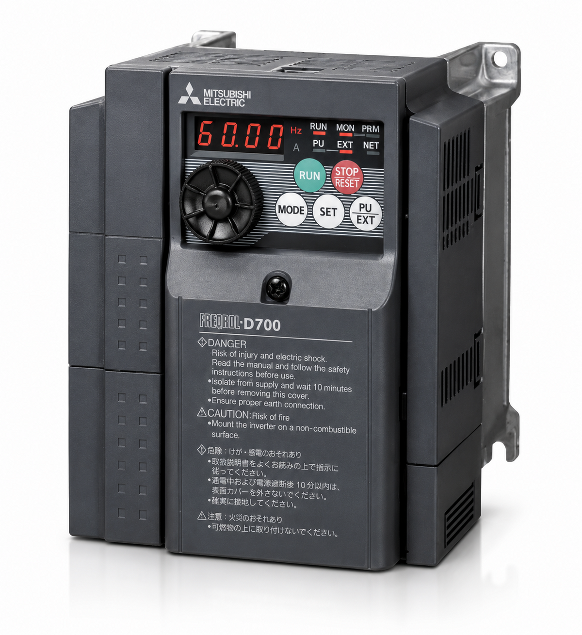 Mitsubishi Electric FREQROL FR-D720S Single-Phase 200V Compact Inverter (0.1-2.2kW)