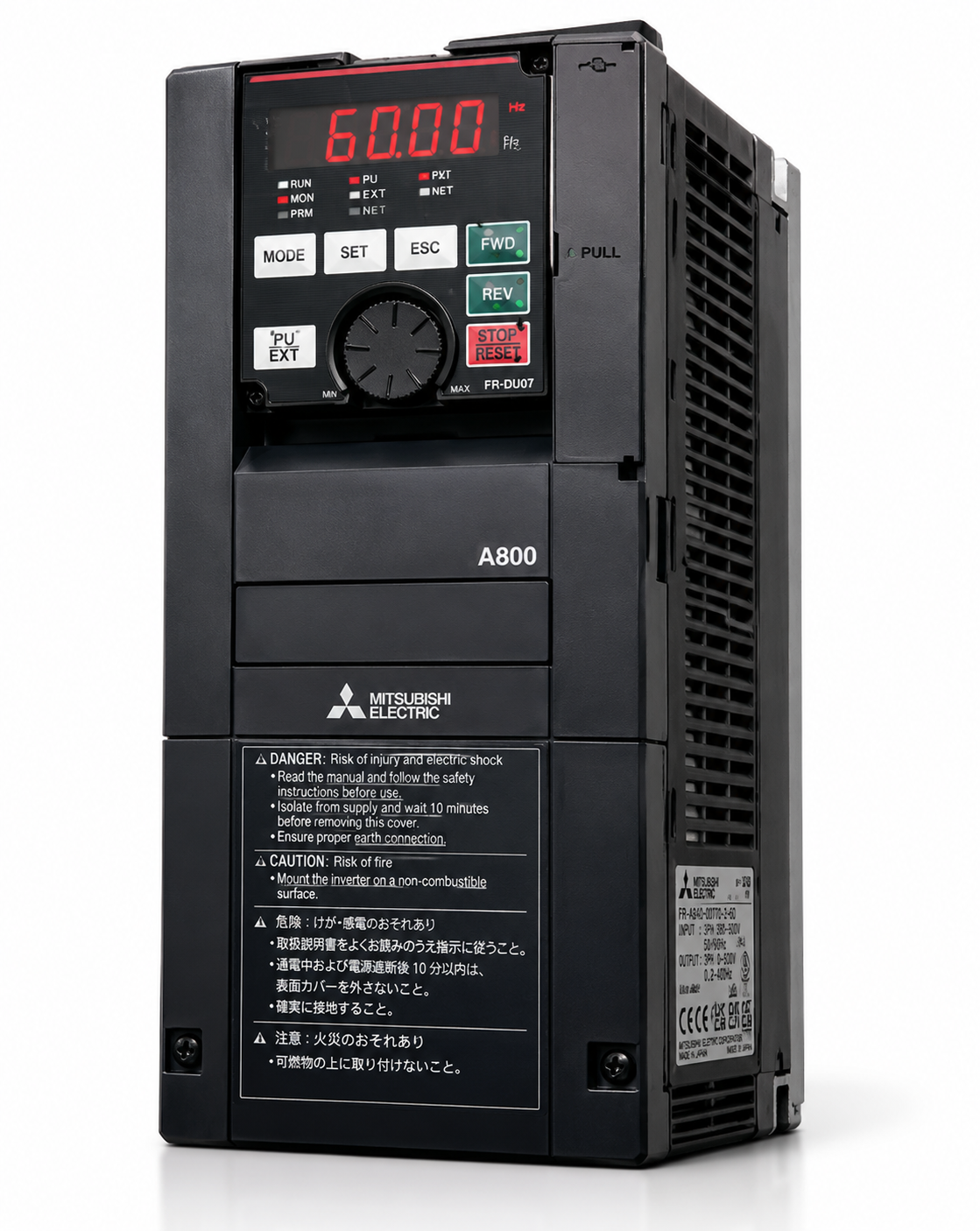 Mitsubishi Electric FREQROL FR-A846 Three-Phase 400V IP55 Inverter (0.4-132kW ND, IP55)