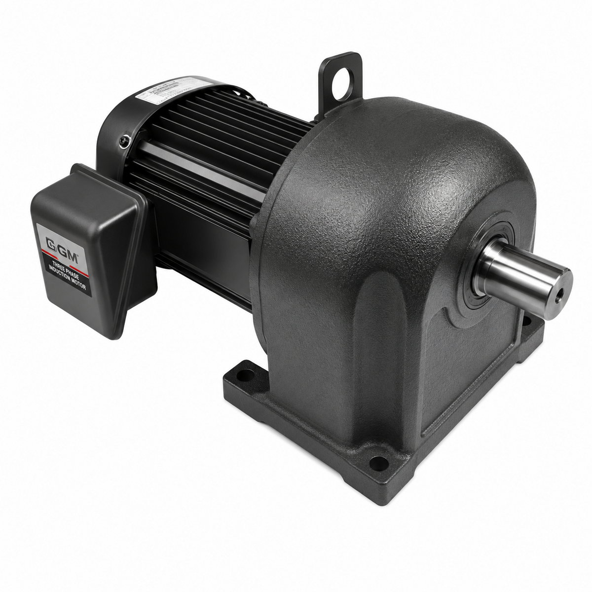Mitsubishi Electric GM-D 0.4kW 3-Phase Parallel Shaft Geared Motor (Leg Mount)
