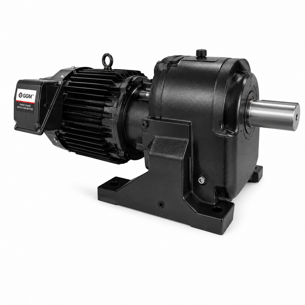 Mitsubishi Electric GM-LJPV Parallel Shaft Geared Motor (11-37kW, Vertical Mount, SF1.4)