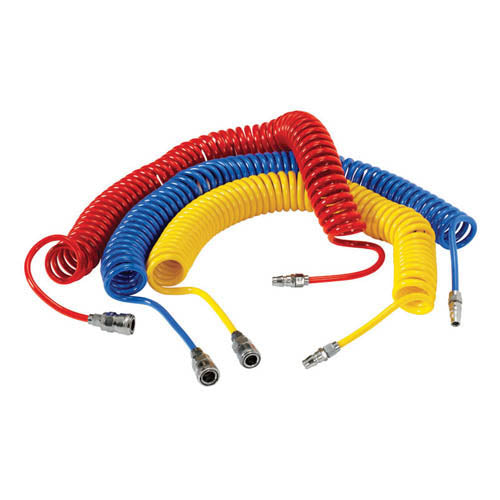 Korea Pneumatic 622-0013 Urethane Coil Hose (Yellow)