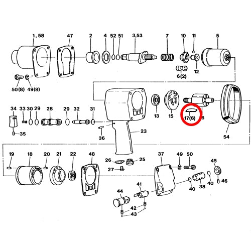 SP-1156TR Parts Blade (1 Set/6EA)