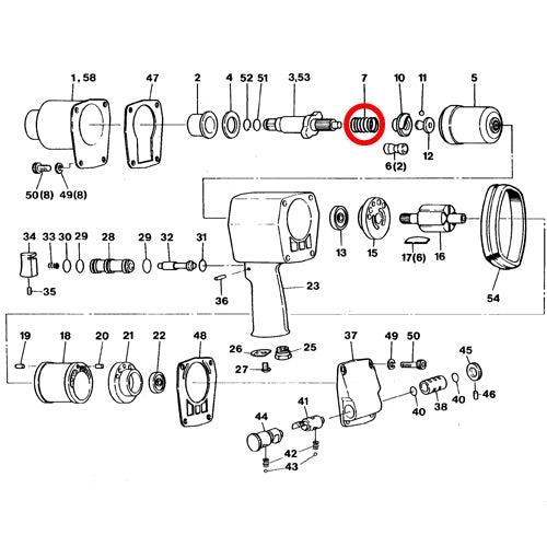 SP-1156TR Parts Spring