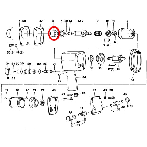 SP-1156TR Parts Bushing