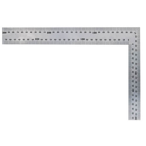 BlueTec BD-SQ300 Steel Ruler Right Angle Square (Matte)