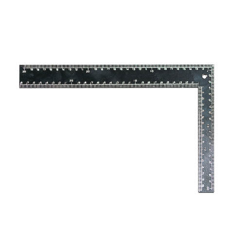 BlueTec BD-SQ300B Steel Ruler Right Angle Square (Black Painted)