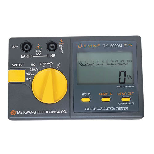 Taekwang TK-2000M Insulation Resistance Meter (Digital)