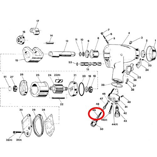 SP-1135B Parts Throttle Valve Spring