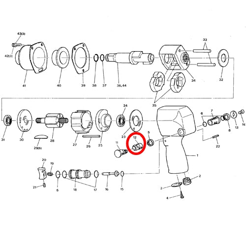 SP-1148F Parts Regulator