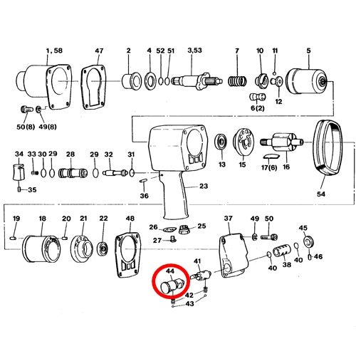 SP-1156TR Parts Regulator (B)