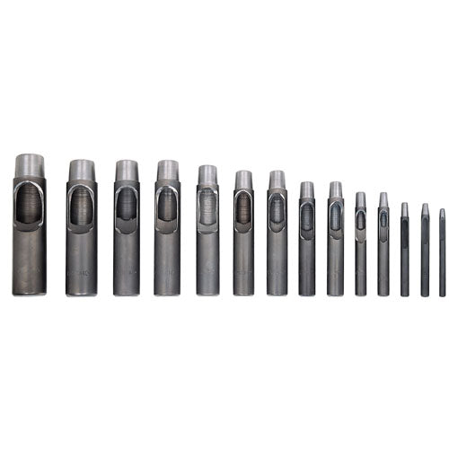 JINHEUNG 14PCS(3-25MM) Ring Punch Set