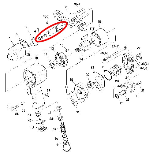 SP-7142S Parts Anvil Assembly