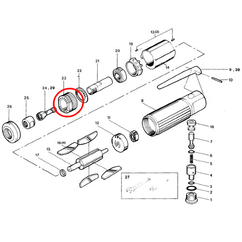 SP-1200 Parts Nut