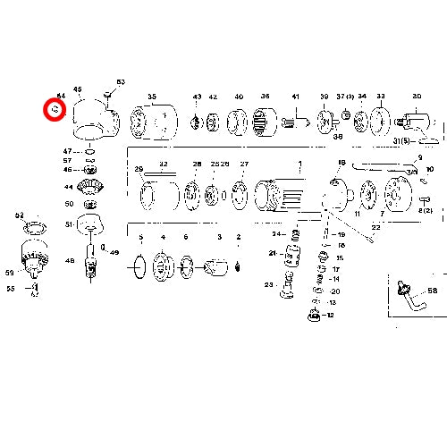 SP-1510AH Parts Stud Bolt
