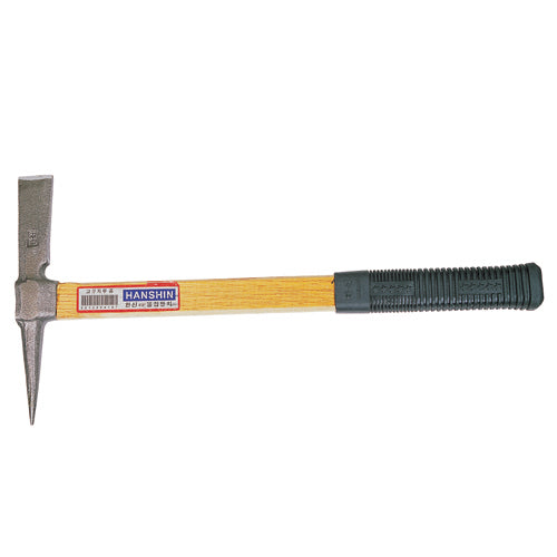 Hanshin YGL-57M Hammer Welding Hammer (Rubber Handle)