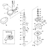 SP-3900DF-A3 Parts Rubber Mount