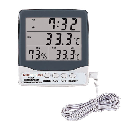 BlueTec J-303C Thermometer Hygrothermograph