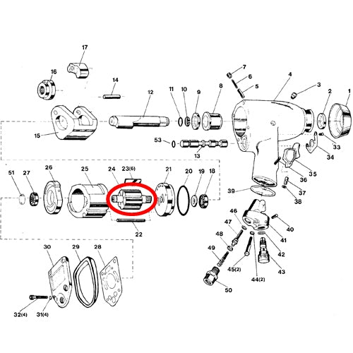 SP-1135B Parts Rotor