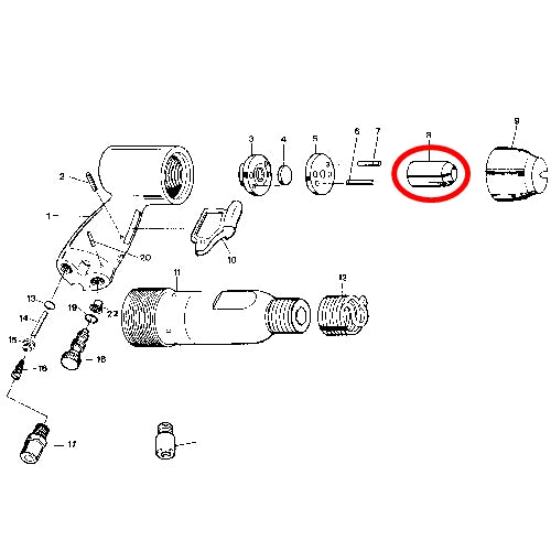 SP-1410K Parts Piston