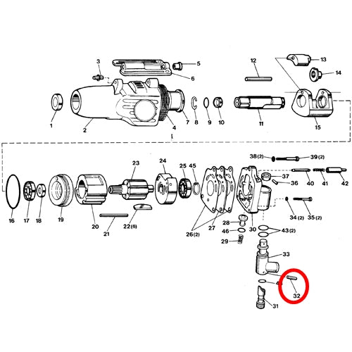 SP-1138 Parts Regulator Pin